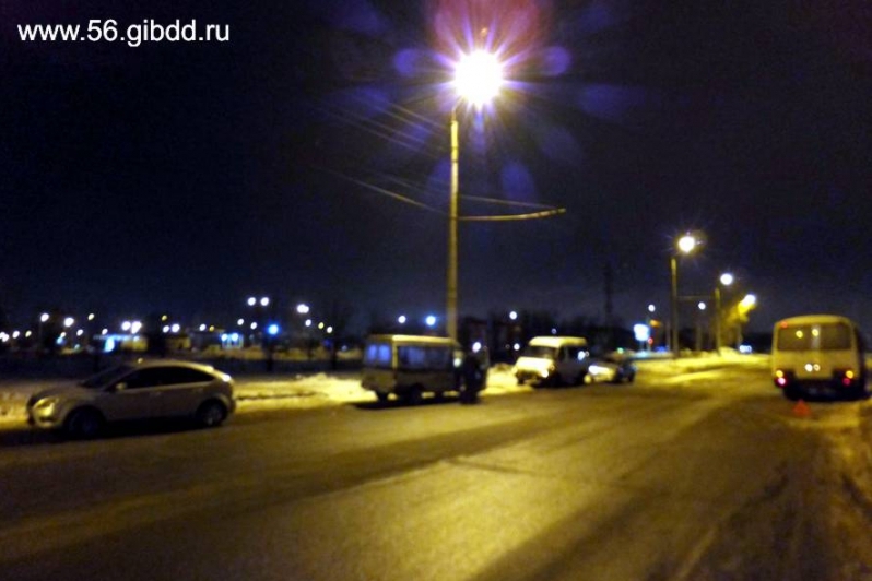 В Оренбурге автобус сбил пешехода