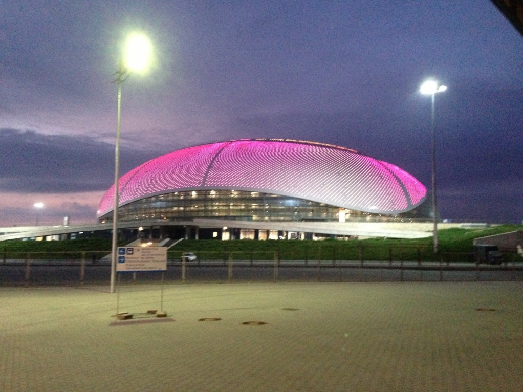 Главная олимпийская  арена в Сочи