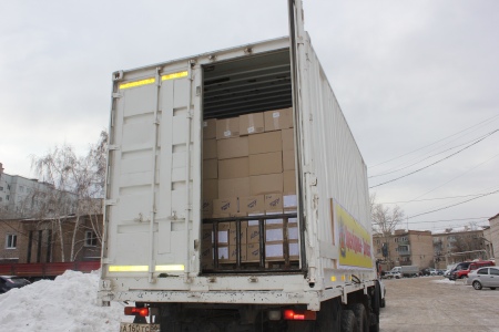 В Оренбурге собрали гуманитарную помощь Донбассу