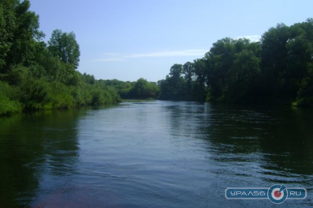 Река Урал в районе села Ударник