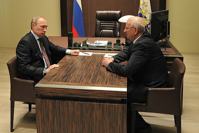 Встреча губернатора Оренбургской области и президента РФ