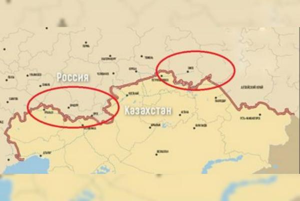 Территории, которые упомянул блогер