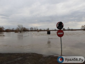 Уровни рек Оренбургской области граничат с отметками неблагополучных и опасных явлений