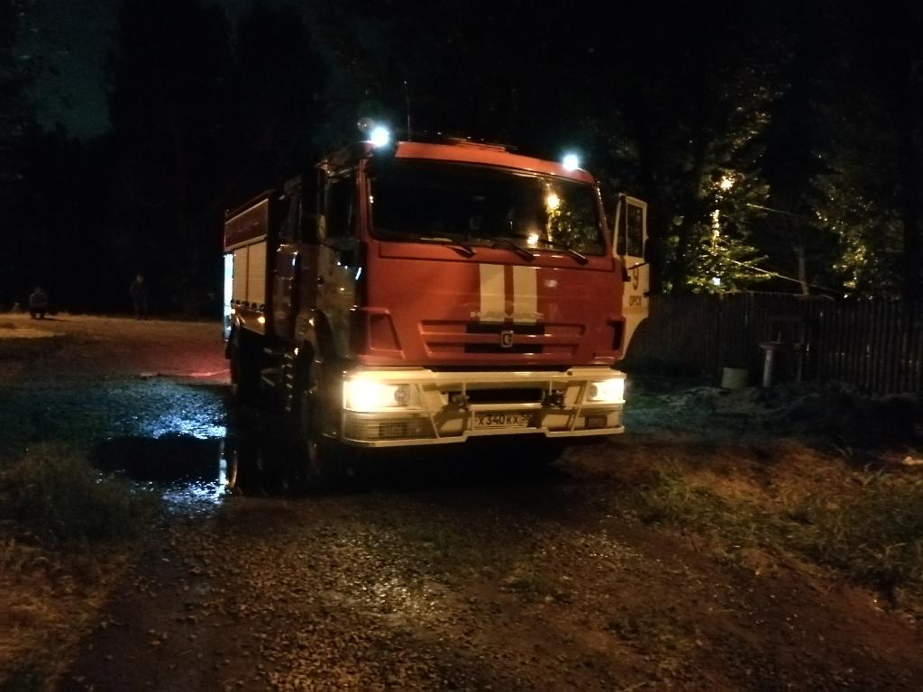 Пожарная машина в Орске