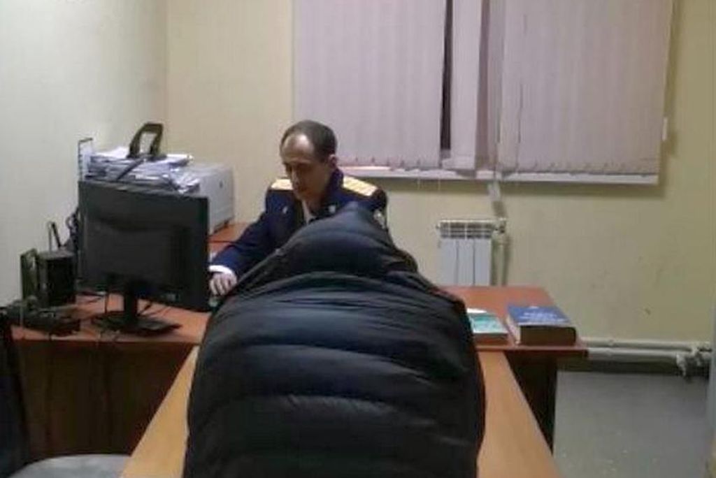Один из задержанных. Фото: СУ СК РФ по Оренбургской области