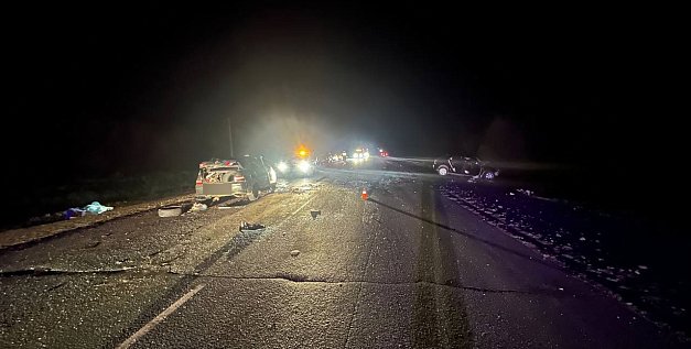 Смертельное ДТП на трассе Оренбург - Орск: один человек погиб, четверо - пострадали
