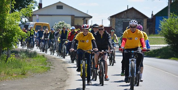 В Орске прошел велопробег Вело-yellow party