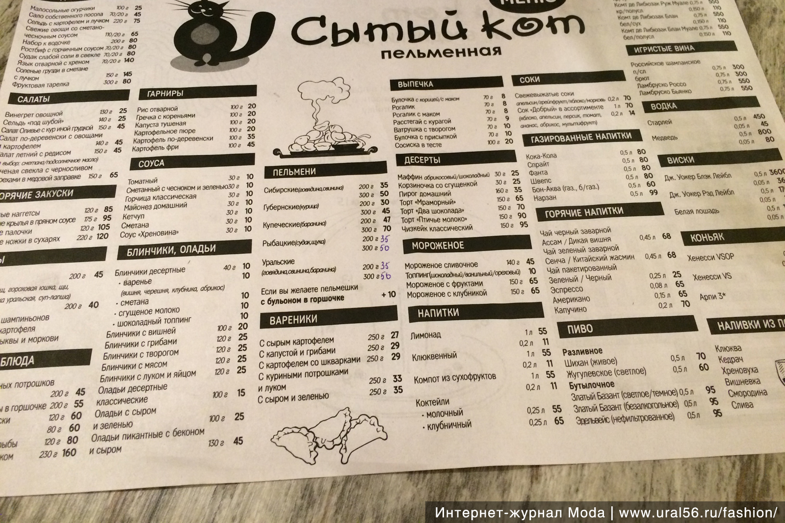 Сытый кот кемерово