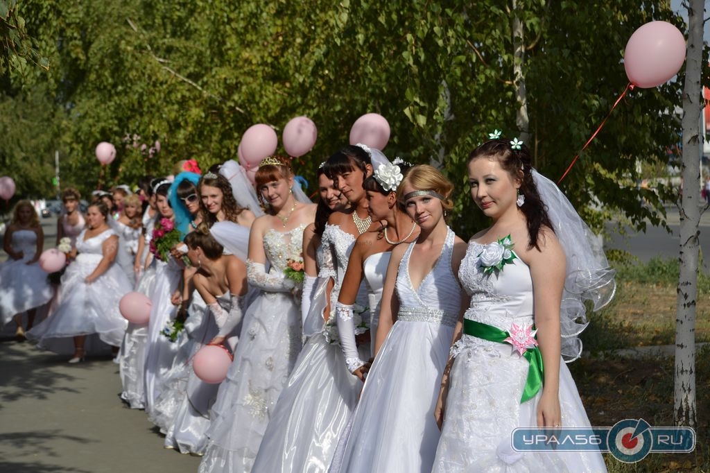 парад невест в орске, невесты орск
