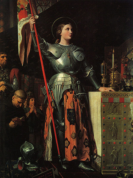 Жанна Арк на коронации Карла VII