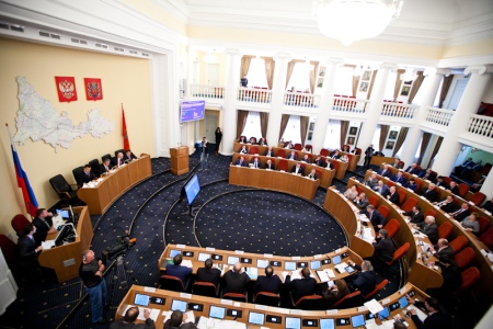Заседание Законодательного Собрания Оренбургской области