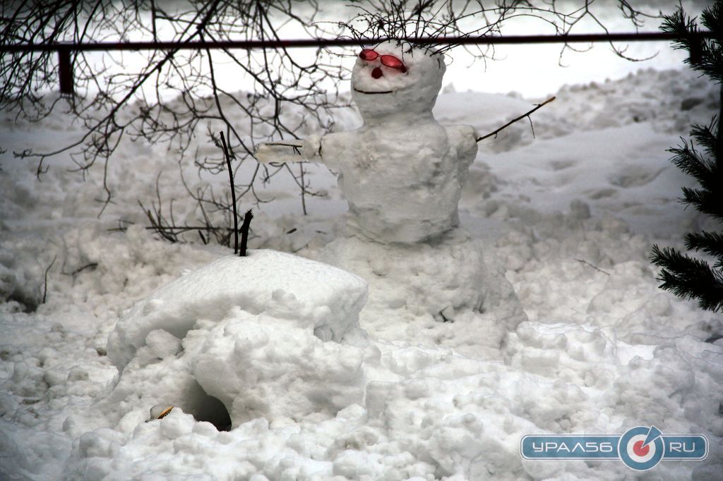 снеговики в орске