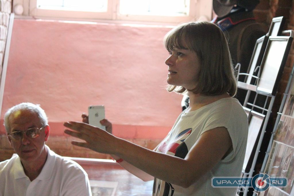 Журналист радио Эхо Москвы Ирина Воробьева в Оренбурге. 9.06.2014