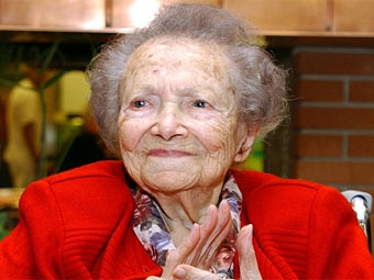 Старейшая жительница Швейцарии Роза Рейн