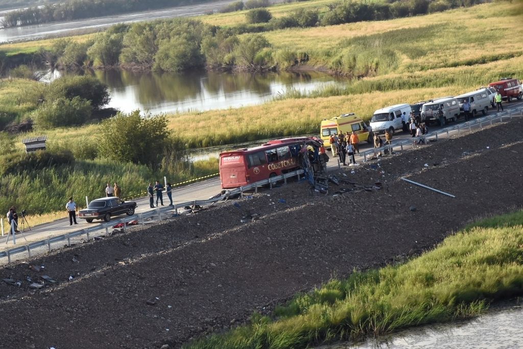 Автокатастрофа в Хабаровском крае