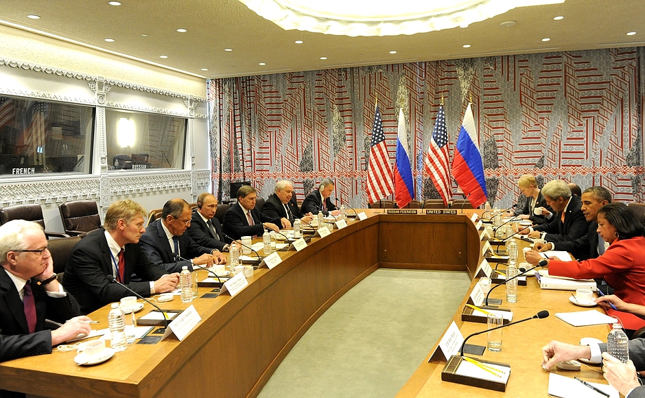 Переговоры лидеров России и США