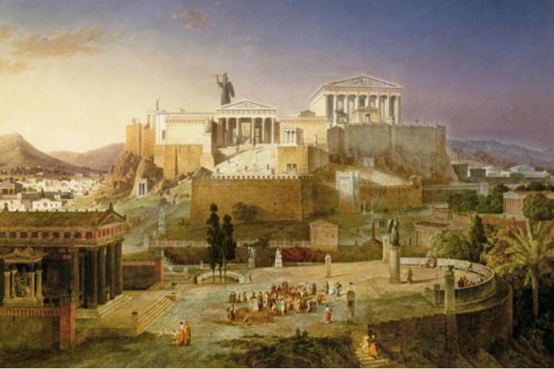 Древние Афины 