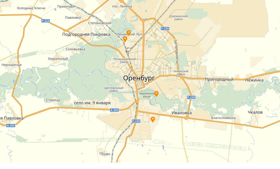 Какие районы города оренбурга. Г Оренбург на карте. Карта с Нежинка Оренбургский район. Карта г Оренбурга с улицами. Оренбург. Карта города.