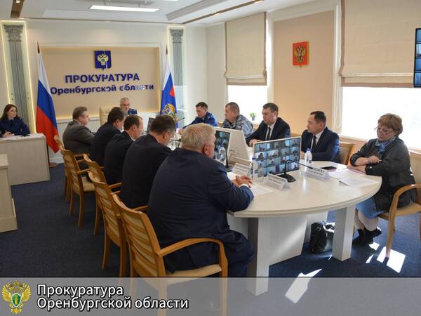 Во время заседания. Источник: Прокуратура Оренбургской области