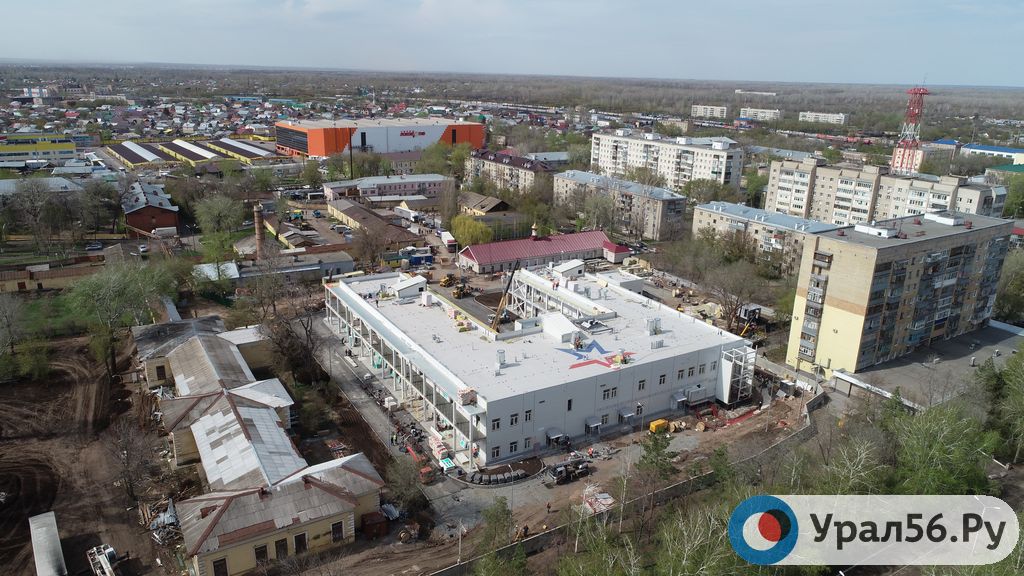 Военный госпиталь в Оренбурге