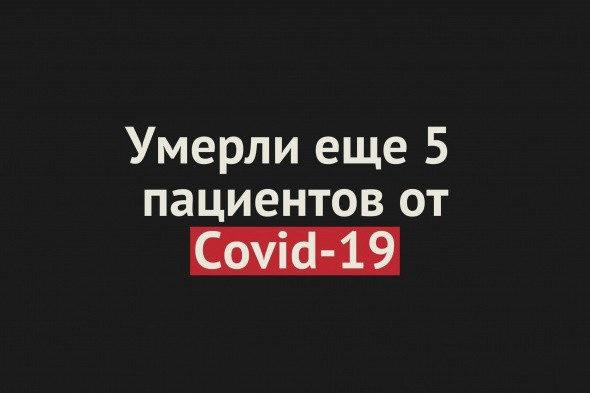 Умерли еще 5 пациентов от Covid-19 в Оренбургской области. Общее число смертей — 295