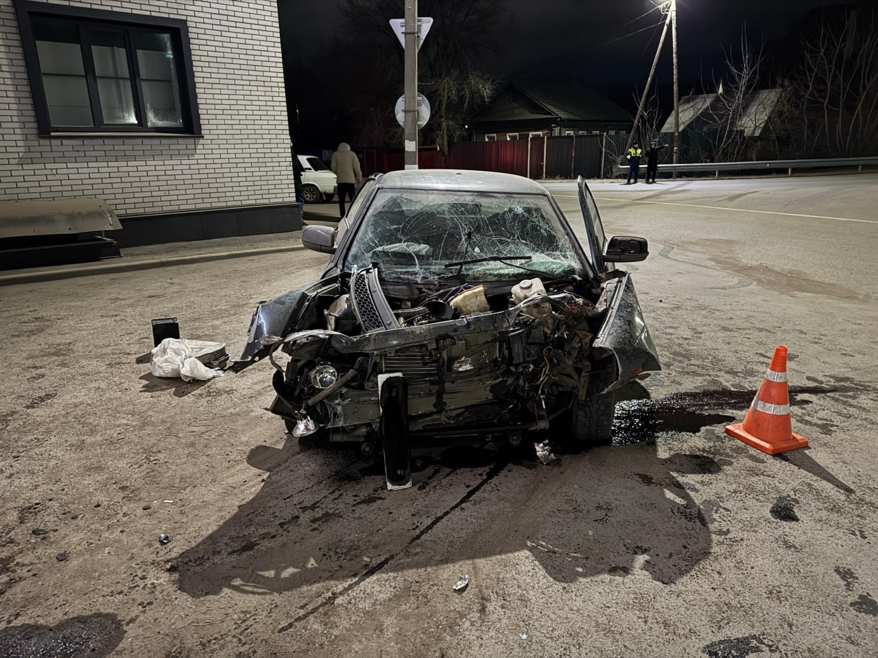 На месте ДТП. Источник: ГИБДД «Бузулукский»