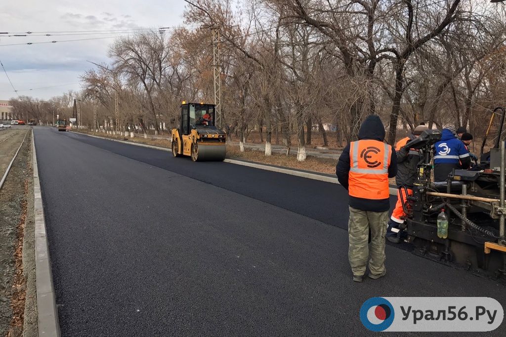 Ремонт проезжей части по проспекту Мира в Орске, 2019 год