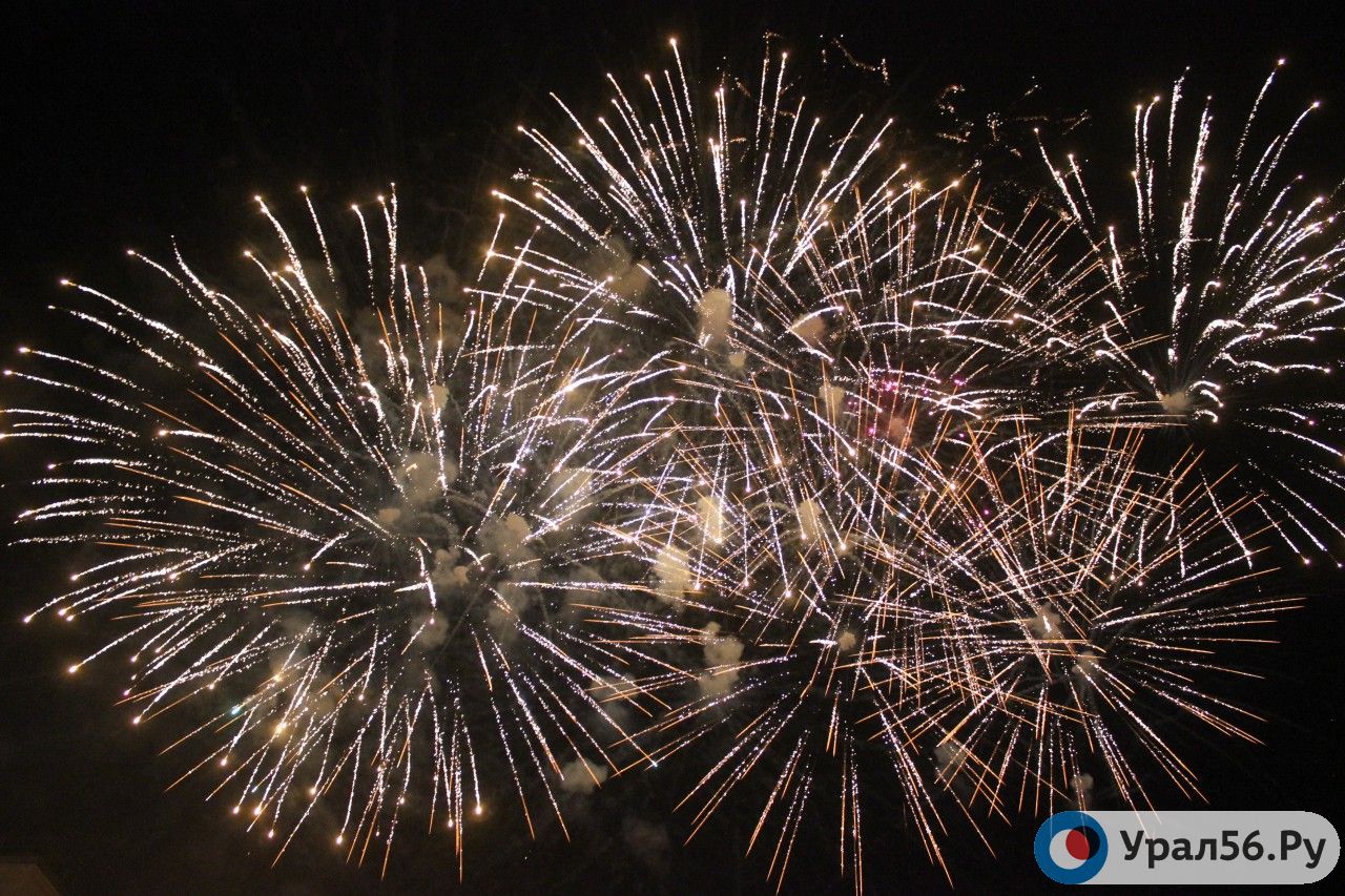 Салют в честь Дня города в 2018 году