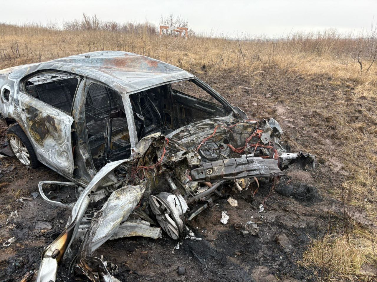 Фото УМВД России по Оренбургской области с места ДТП