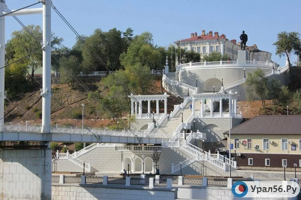 Набережная Оренбурга. Фото из архива