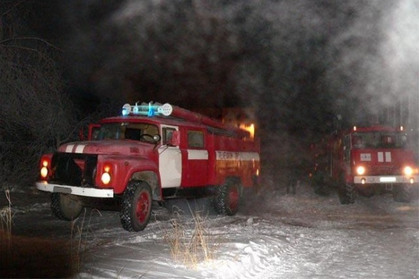 Неизвестные в Оренбурге подожгли несколько автобусов ПАЗ