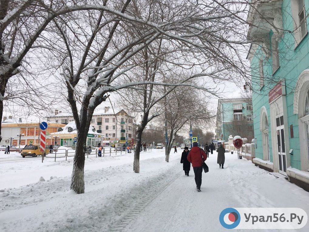В Оренбургской области в ближайшие сутки потеплеет до -5°С