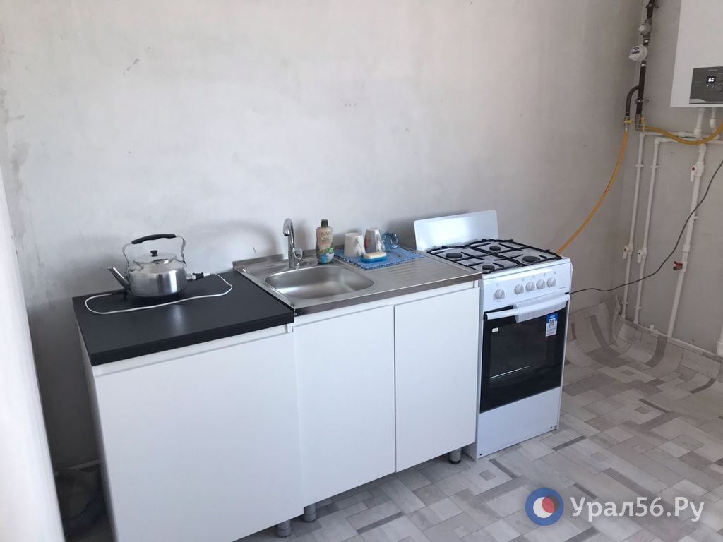 В одном из домов нового микрорайона в Орске
