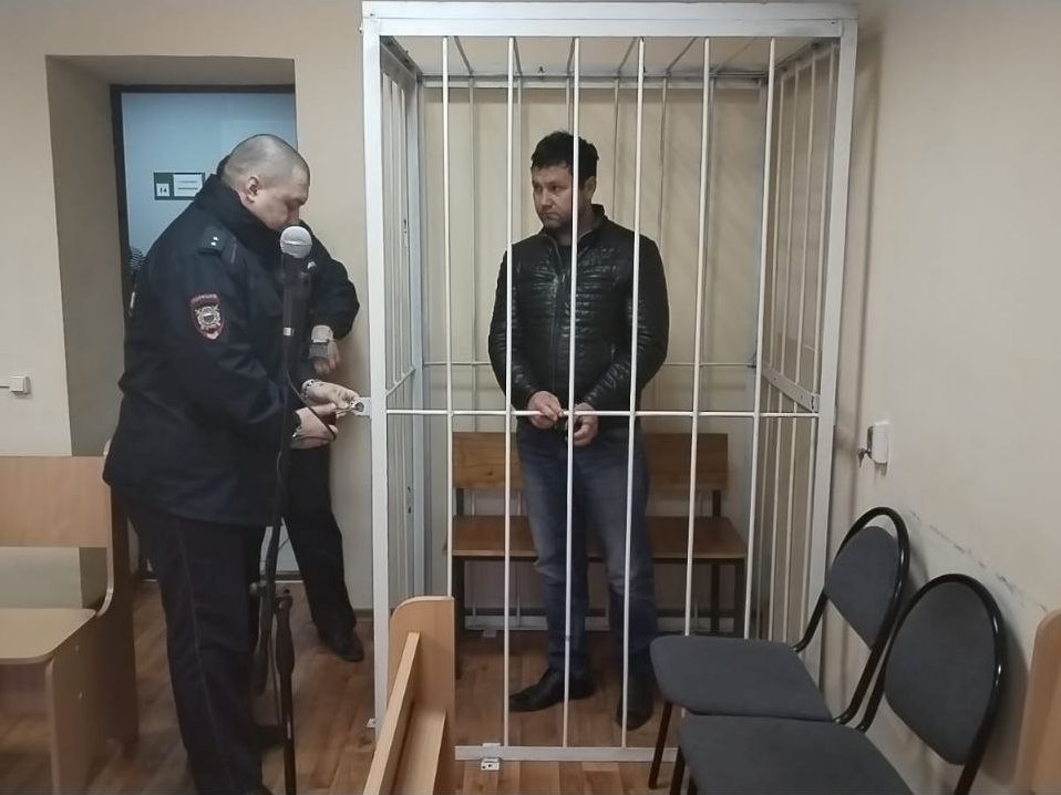 Задержанный. Фото пресс-службы Бузулукского районного суда 