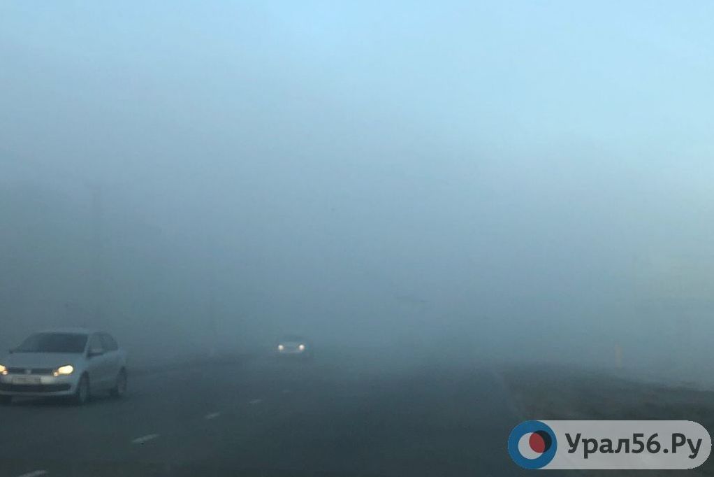 Вокзальное шоссе в Орске, утро 26.09.19