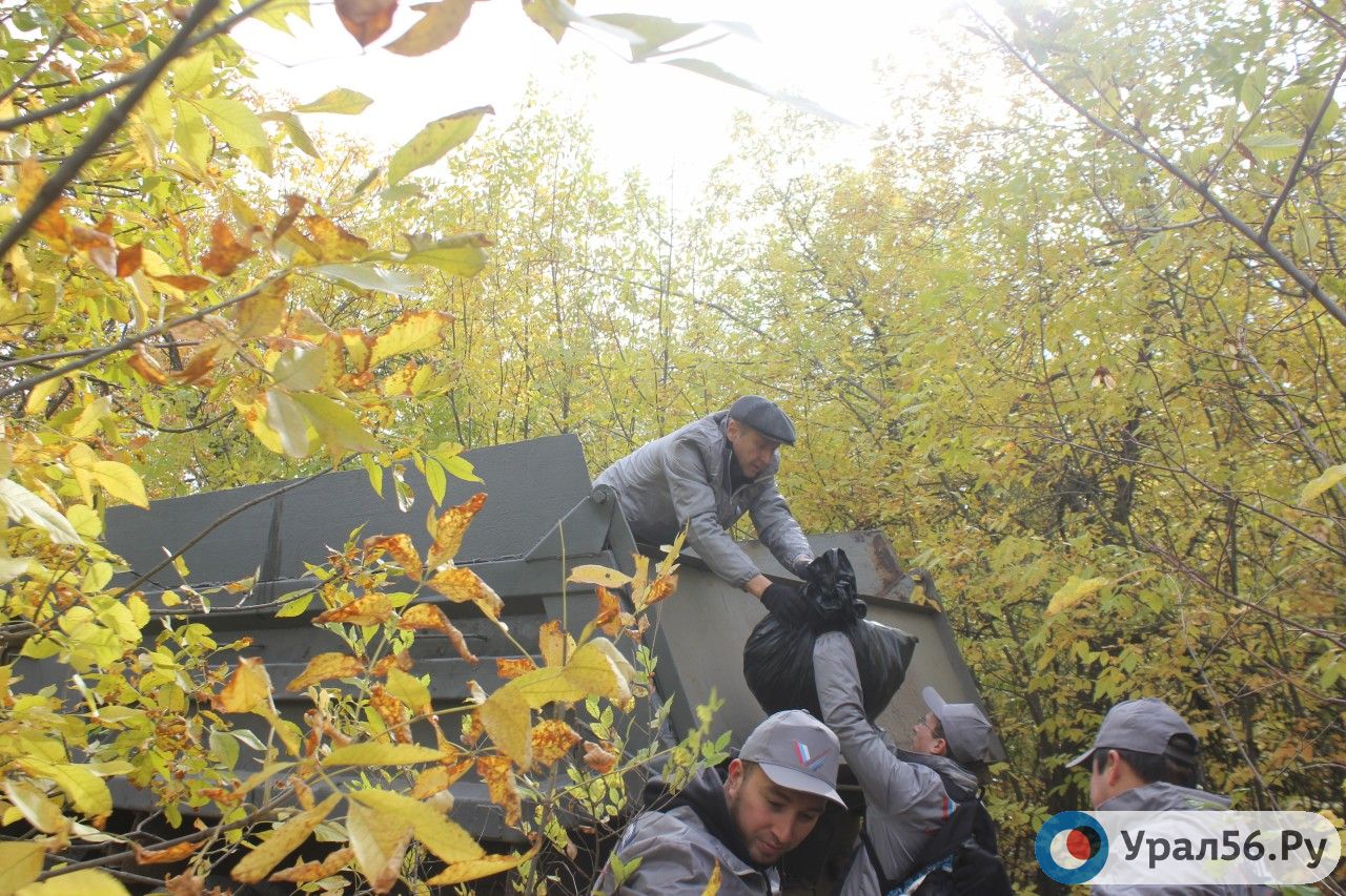 В Оренбурге убрали свалку на улице Березки