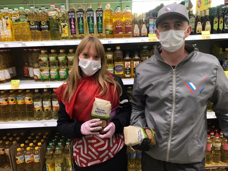 Волонтеры ОНФ