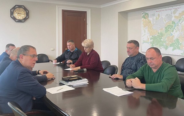 На совещании в администрации Орска. Источник: ТГ-канал главы города