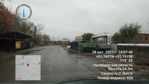 В районе домов № 47 и 49 на проспекте Гагарина в Оренбурге. Источник: Администрация