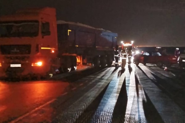 На месте ДТП. Источник: УМВД России по Оренбургской области