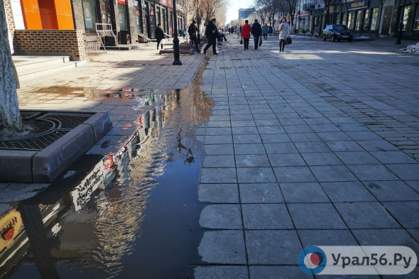 Замена плитки на улице Советской в Оренбурге может обойтись городскому бюджету в 3 млн рублей