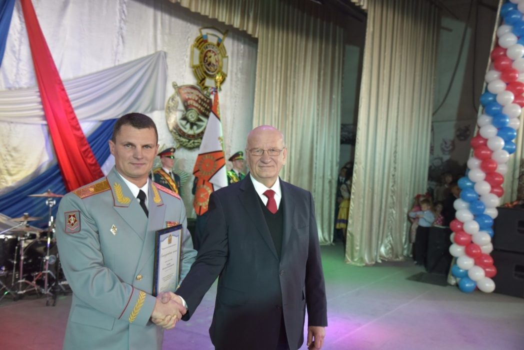 Вячеслав Гладких с Юрием Бергом