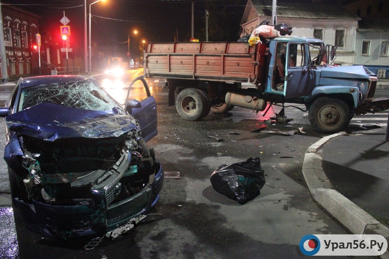 ДТП в Оренбурге, весна 2018 года