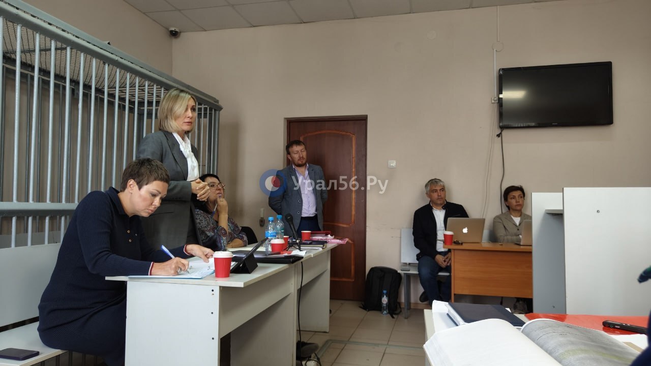 Министр архитектуры Оренбургской области во время суда