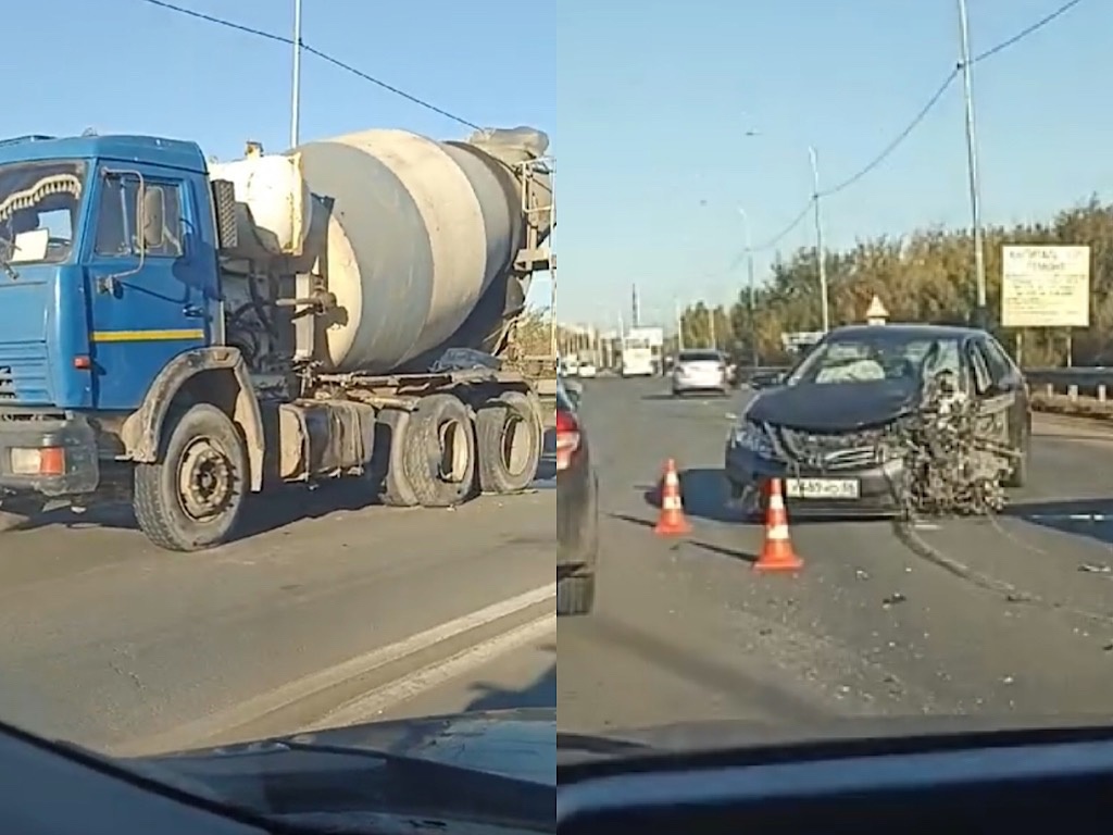 На месте аварии