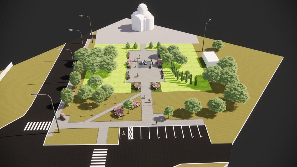 Проект нового сквера. Источник: Администрация Орска