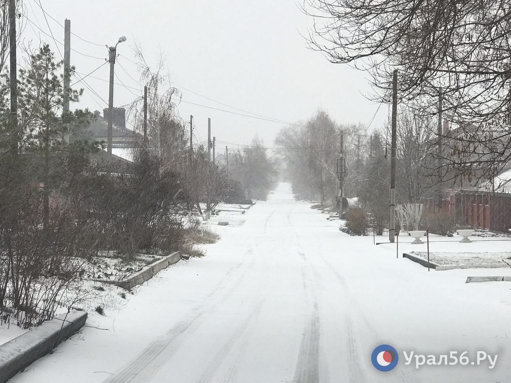 Метель в Орске
