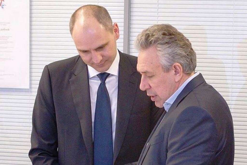 Губернатор Денис Паслер и глава Росгеологии Сергей Горьков. Фото: Instagram ­