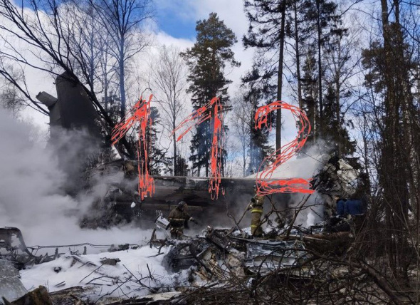 Самолетом Ил-76, потерпевшим крушение под Иваново, управляли летчики из Тверской области 