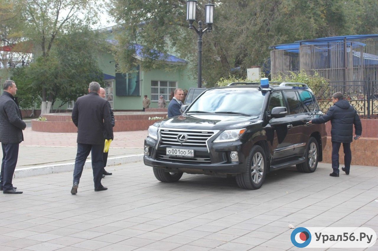 Автомобиль губернатора Оренбургской области, осень 2017 года